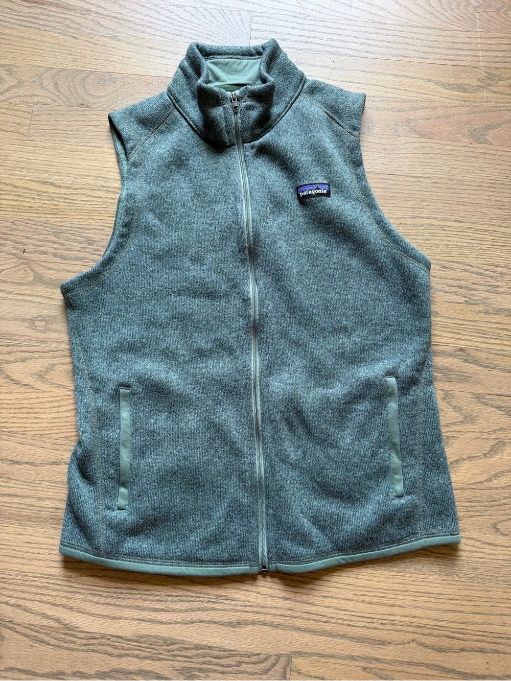 Patagonia Green Fleece Vest - Full Zip